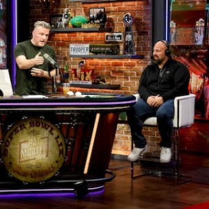 Pat McAfee hosting The Pat McAfee Show