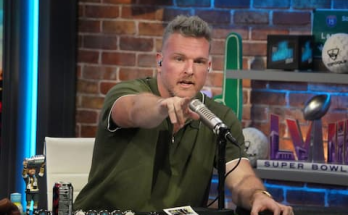 Pat McAfee hosting The Pat McAfee Show in 2026