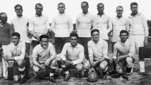 The first FIFA World Cup held in Uruguay in 1930
